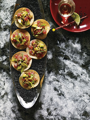 Mexican Tuna Tostadas Mexican Tuna Tostadas