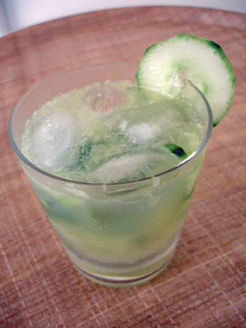 Recipe For Gordon's Cup Cocktail From Comme Ca in Los Angeles