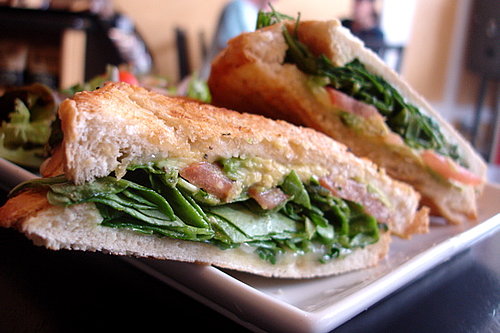 Avo Spinach Panini Avo Spinach Panini