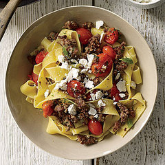 Fast & Easy Recipe For Pasta With Lamb And Tomato Ragu