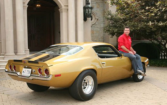 Papa John's Founder Discovers Old Camaro Papa John's Founder Discovers Old Camaro