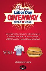 Free Food Alert: Chick-Fil-A Giving Away Free Chicken Sandwiches Free Food Alert: Chick-Fil-A Giving Away Free Chicken Sandwiches