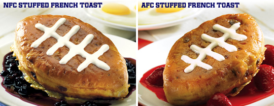 IHOP Restaurants Introduce NFL-Themed, Football-Shaped French Toast IHOP Restaurants Introduce NFL-Themed, Football-Shaped French Toast