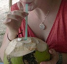 Treat Food Poisoning With Coconut Milk