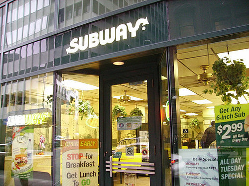 Subway to Pass McDonald's With Most Stores in the World