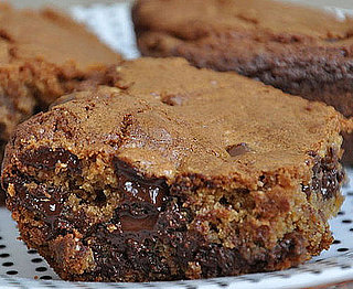 Simple Peanut Butter Brownies With Chocolate Chunks