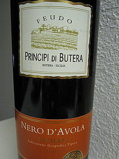Review of Feudo Principi Di Butera Nero d'Avola