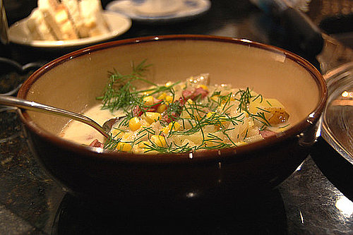 Corn and Kielbassa Chowder Corn and Kielbassa Chowder