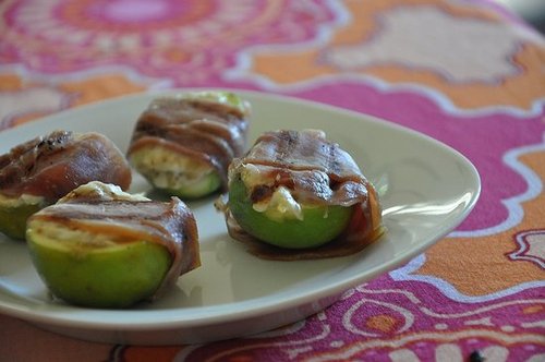 Goat Cheese Stuffed Figs Wrapped Prosciutto Goat Cheese Stuffed Figs Wrapped Prosciutto