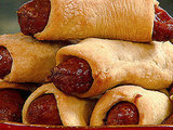 Spicy Sausage Pigs in a Blanket Recipe Spicy Sausage Pigs in a Blanket Recipe