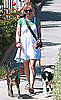 Photos of Anna Paquin With her Dogs