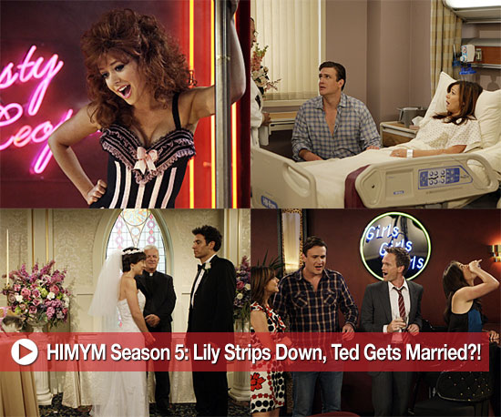 New Promo Photos From How I Met Your Mother of Alyson Hannigan as a Stripper