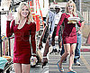 Heather Locklear on the Set of Melrose Place