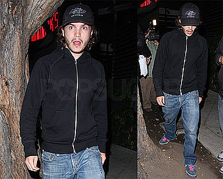 Emile Hirsch Has a Little Something to Celebrate