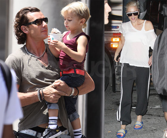 Photos of Gwen, Gavin and Kingston 