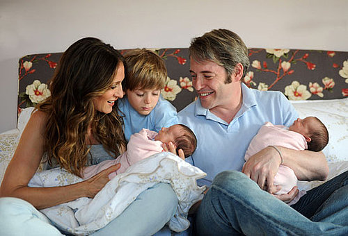 First Photo of Sarah Jessica Parker and Matthew Brodericks New Twin Girls Marion and Tabitha