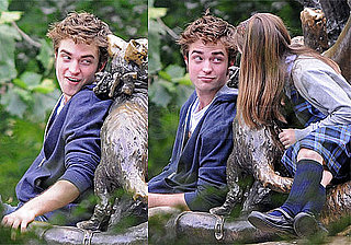 Photos of Robert Pattinson Filming Remember Me in Central Park