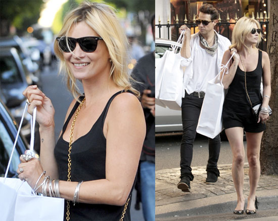 Photos of Kate Moss and Jamie Hince Shopping at Prada Photos of Kate Moss and Jamie Hince Shopping at Prada