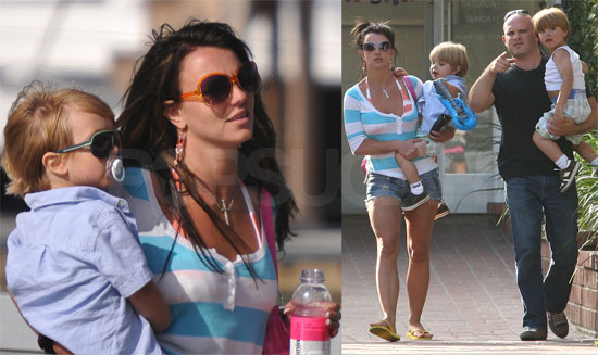 Photos of Britney Spears, Jayden James, Sean Preston on a Boat