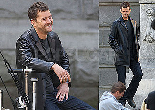 Photos of Joshua Jackson Filming Fringe in Vancouver