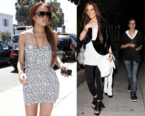 Photos of Lindsay Lohan in LA