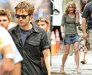 Photos of Robert Pattinson and Emilie de Ravin on the Set of Remember Me