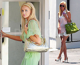 Photos of Heidi Montag and Stephanie Pratt Filming Scenes for The Hills in LA