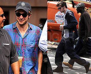 Photos of Robert Pattinson On the Set of Remember Me in NYC 2009-07-11 09:00:00