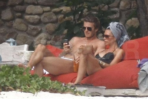 Photos of David and Victoria Beckham on Vacation Photos of David and Victoria Beckham on Vacation
