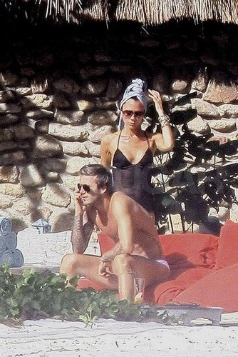Photos of David and Victoria Beckham on Vacation Photos of David and Victoria Beckham on Vacation