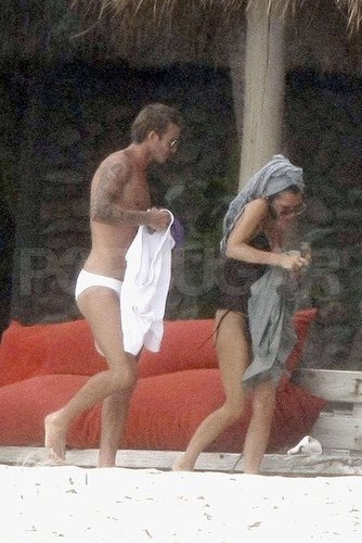 Photos of David and Victoria Beckham on Vacation Photos of David and Victoria Beckham on Vacation