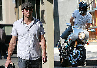 Photos of Ryan Reynolds on Motorcycle