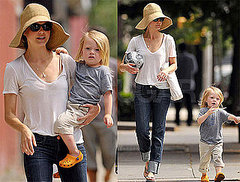 Photos of Keri Russell with Her Adorable Son River Heading to a Park in Brooklyn Photos of Keri Russell with Her Adorable Son River Heading to a Park in Brooklyn
