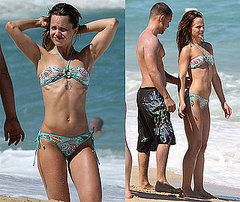 Photos of Mena Suvari Jet skiing in a Bikini Photos of Mena Suvari Jet skiing in a Bikini
