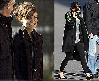 Photos of Katie Holmes on the Set of Don't Be Afraid of the Dark; New Book to Discuss Tom Cruise and David Beckham's Friendship