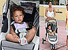 Photos of Halle Berry, Gabriel and Nahla Aubry in Miami