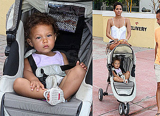Photos of Halle Berry, Gabriel Aubry, Nahla Aubry in Miami