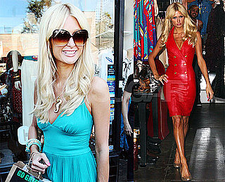 Photos of Paris Hilton at Catwalk Boutique in LA