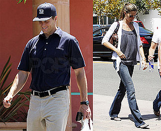 Photos of Pregnant Gisele Bundchen and Tom Brady Running Errands in LA