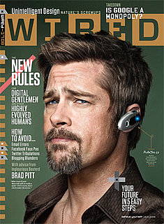 Photos and Quotes from Brad Pitt in Wired Magazine; Says Don't Take Your Phone in the Bathroom or Take Photos of a Wife's Butt