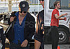 Photos of Robert Pattinson Filming Remember Me, Flying Out of JFK