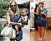 Photos of Jessica Alba With Daughter Honor Warren Getting Lunch at LA's Newsroom Cafe