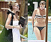 Photos of Whitney Port Poolside
