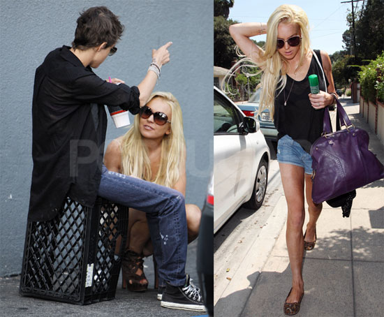 Photos of Lindsay Lohan in Three Outfits Photos of Lindsay Lohan in Three Outfits