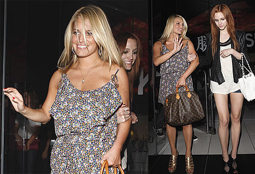 Photos of Jessica Simpson, Ashlee Simpson, Ken Paves, Tina Simpson, Bronx Wentz in LA