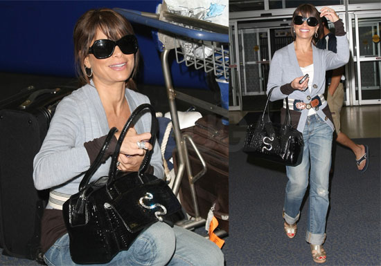 Photos of Paula Abdul at JFK