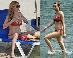 Photos of Heather Graham in a Bikini With Boyfriend Yaniv Raz in Barcelona, Spain