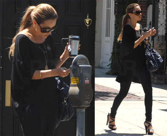 Photos of Lauren Conrad at an LA Spa