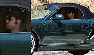 Photos of Robert Pattinson Allegedly Leaving Kristen Stewart's House