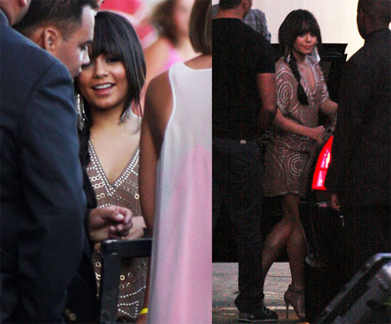 Photos of Vanessa Hudgens Leaving Jimmy Kimmel 